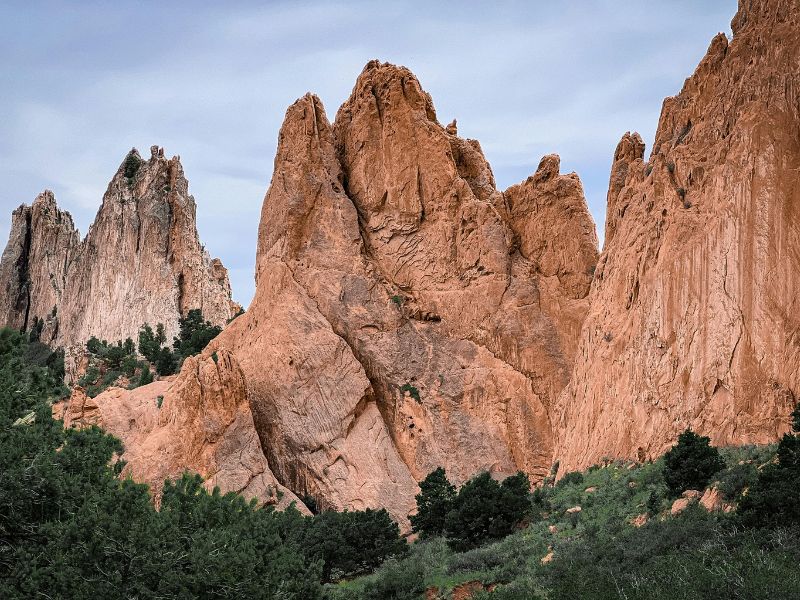 The garden of the gods in colorado The garden of the gods in colorado