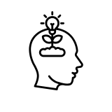 creative growth mindset idea innovation mindset icon img