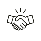 respect love gestures collaboration icon img